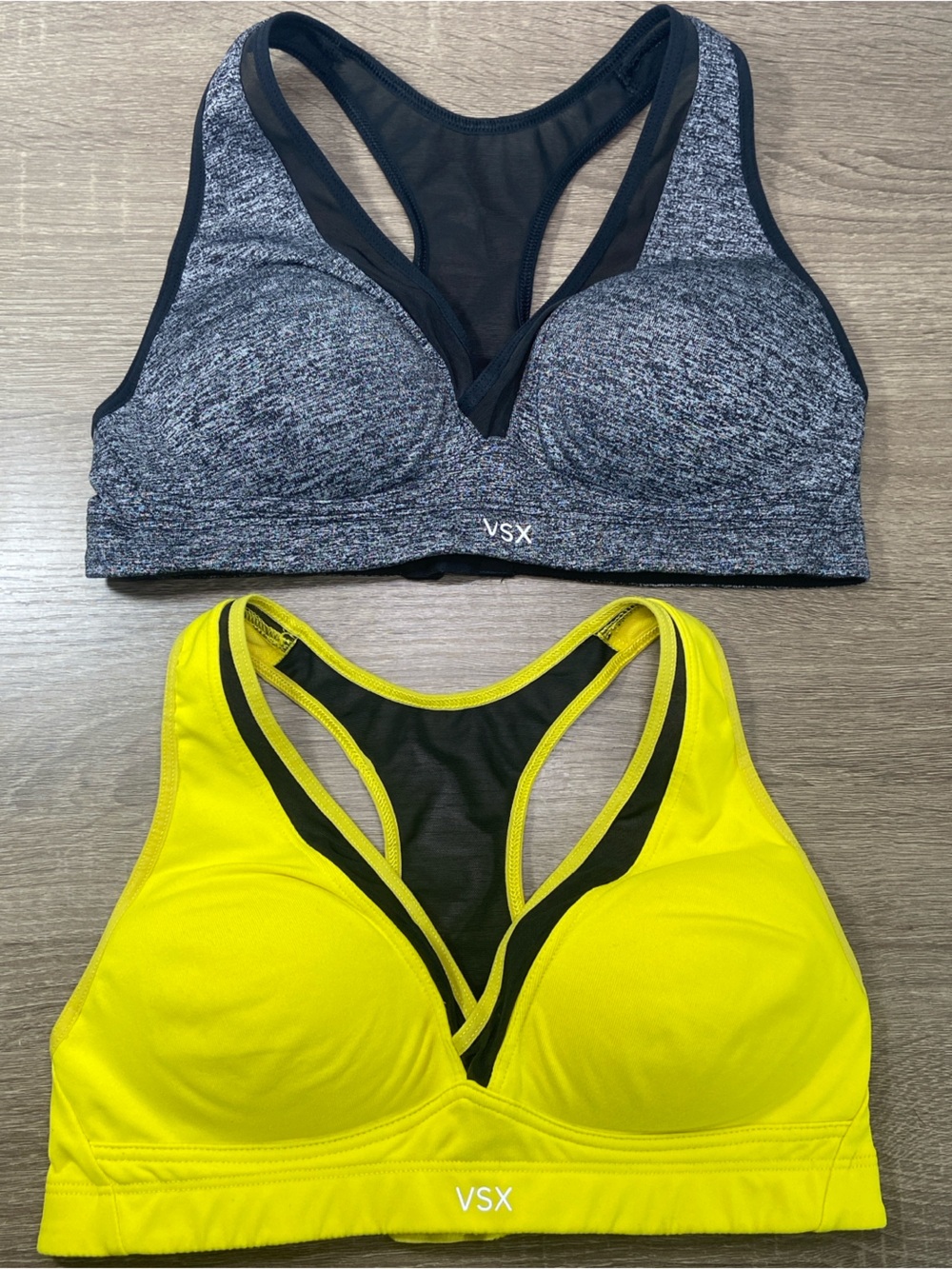 Victoria’s Secret VSX Sexy Sport Bras Women’s 34A Lot of 2 Padded Racerback
